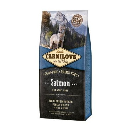 Croquettes CARNILOVE SAUMON pour chien adult