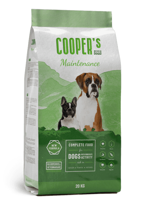 20kgs-maintenance-entretien-cooper-s-croquette-pour-chien-adulte.png Croquettes pour chien adulte Cooper's Maintenance & Entretien (26/12) - 20 kg – Image 1