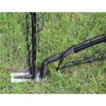 Enclos filet de clôture pour animaux H 125 cm x L 12 m avec porte intégrée – Image 3