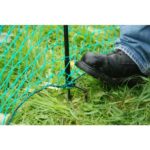 Enclos filet de clôture pour animaux H 125 cm x L 12 m avec porte intégrée – Image 2